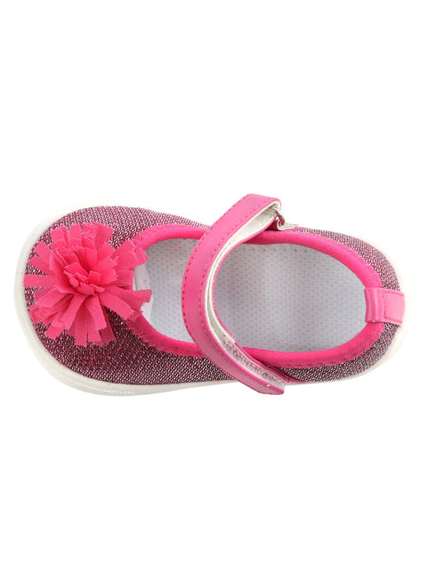 Mooshu Trainers Girls Hot Pink Freeman Squeaky Mary Jane Shoes 3 Baby-9 Toddler - SophiasStyle.com